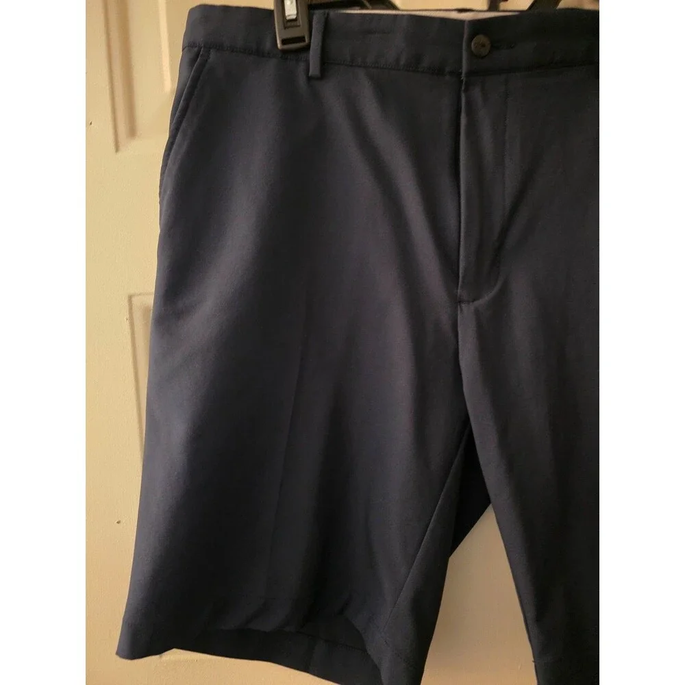 Greg Norman Men's Golf Short, Blue, Size 36